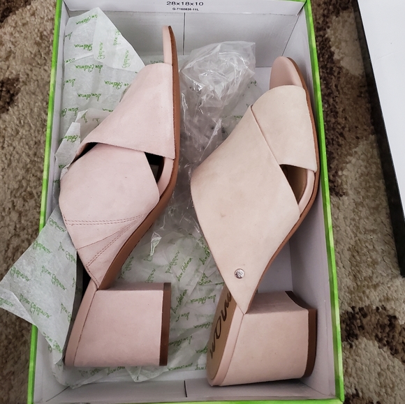 Sam Edelman Shoes - Sam Edleman Stanley Nude Mule 9